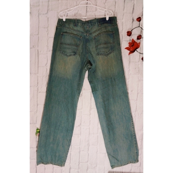 Calvin Klein Straight Leg Denim Jeans - Picture 2 of 6